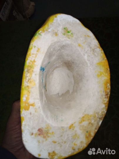 Старая ыигура красная шапочка и волк гипс