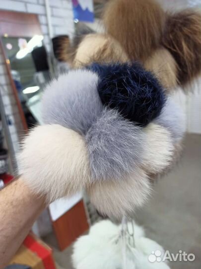 Помпоны меховые Арт.Пм19