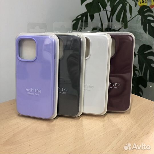 Чехлы силикон на iPhone 13 Pro Разные цвета