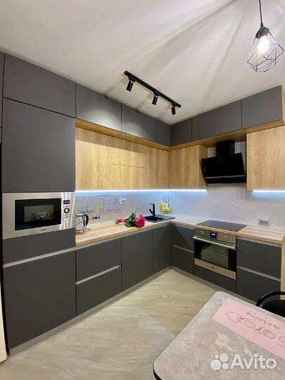 Кухня на заказ из мдф под ключ в Новосибирске