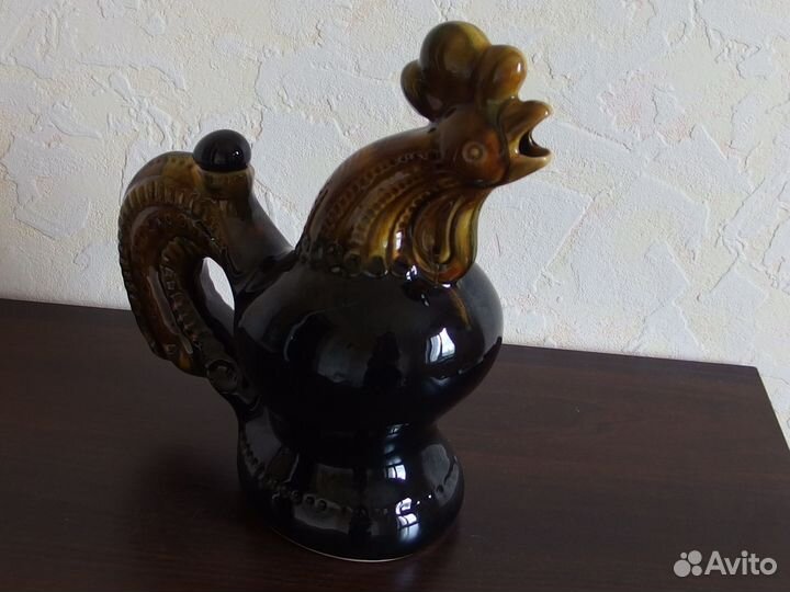 Васильковский майоликовый завод графин 