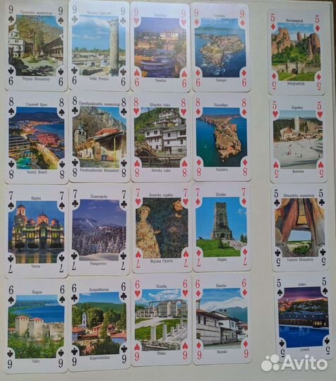 Игральные карты Сувенирные