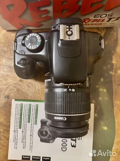 Фотоаппарат Canon RebelT3 eos1100d