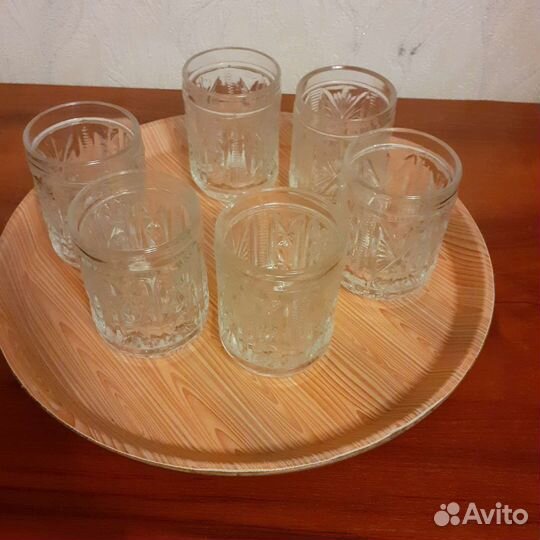 Хрустальные стаканы СССР