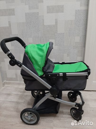 Коляска для кукол 2 в 1 трансформер