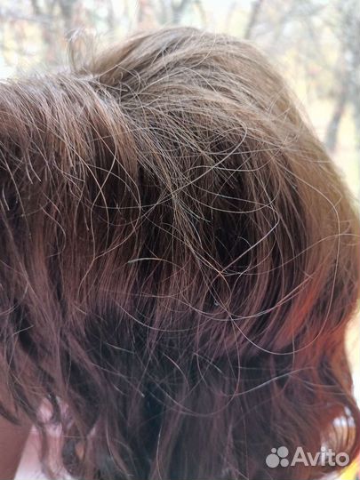 Парик детский натуральный волос на 4-6 лет