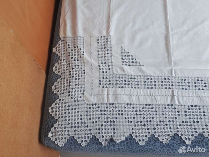 Шторка-салфетка, подзор-околодок. СССР