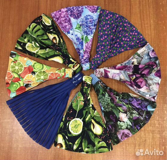 Повязки-косынки на резинке