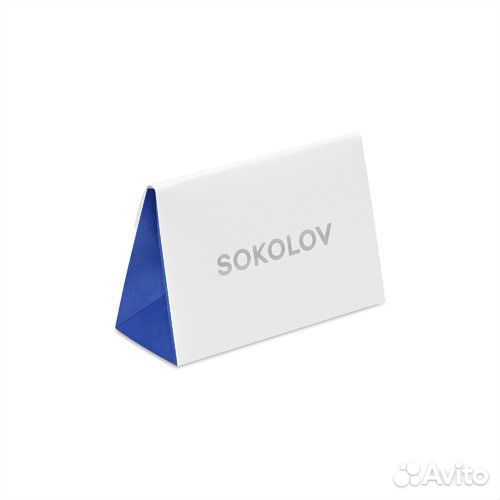 Кольцо sokolov из серебра, 94013821, р.17,5