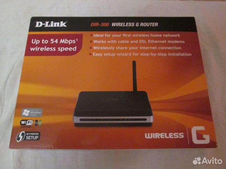 Wi-Fi роутер D-Link DIR-300