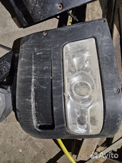 Углы с фарами маз