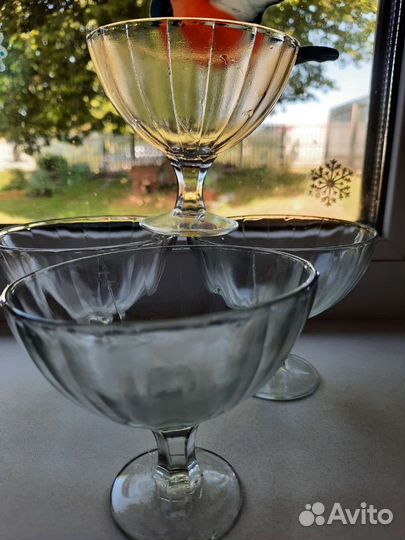 Рюмки креманки розетки конфетница СССР
