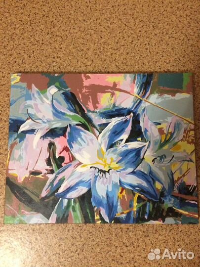 Картина «лилии»
