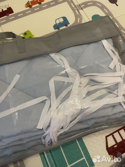 Бортики в детскую кроватку