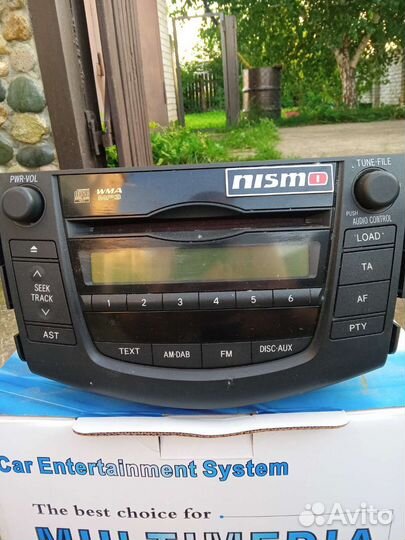 Магнитола в toyota RAV4