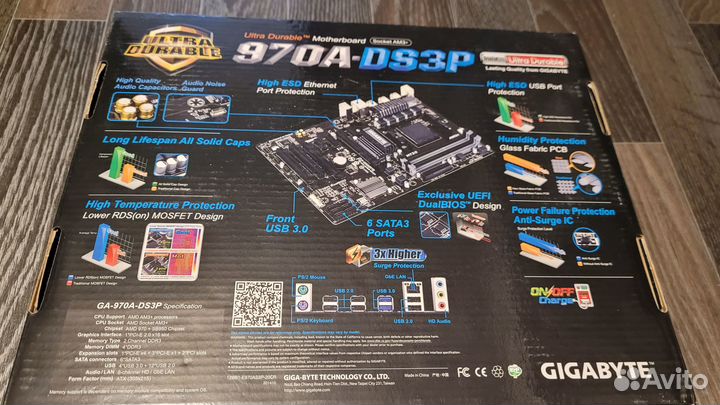 AM3+ Gigabyte GA-970A-DS3P