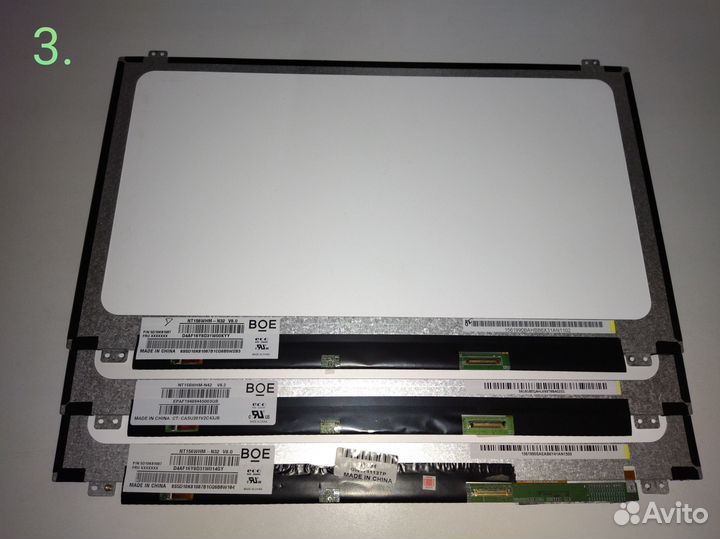 Матрицы ноутбуков 15.6 на запчасти