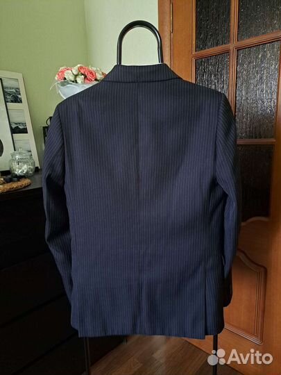 Школьный костюм для мальчика 170 темно-серый