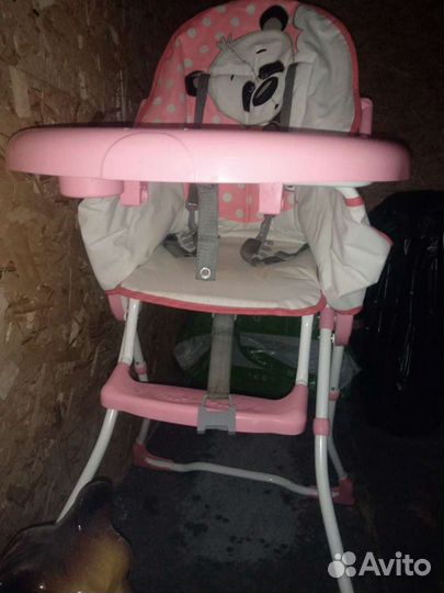 Стульчик для кормления happy baby