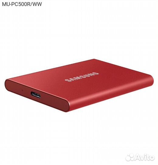 MU-PC500R/WW, Внешний диск SSD Samsung T7 500 гб 1