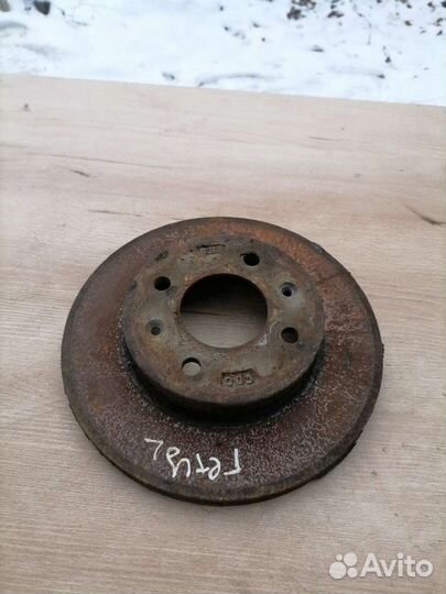 Диск тормозной передний Hyundai Getz