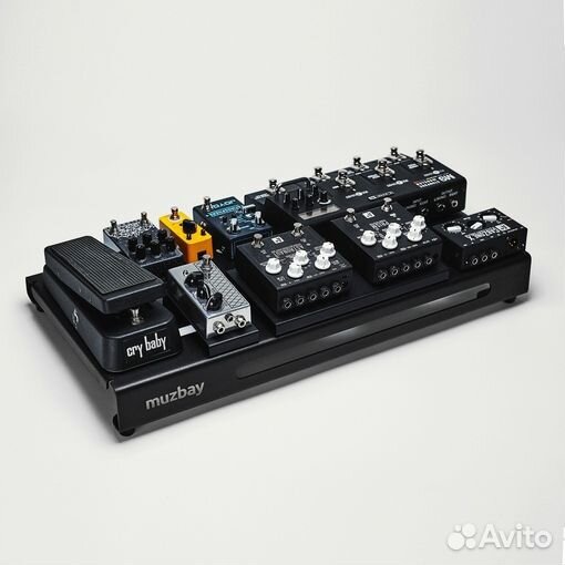 Muzbay Meridian 60. Педалборд с чехлом-рюкзаком