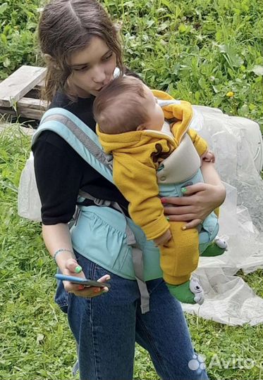 Эргорюкзак новый 3 в 1 хипсит переноска с рождения