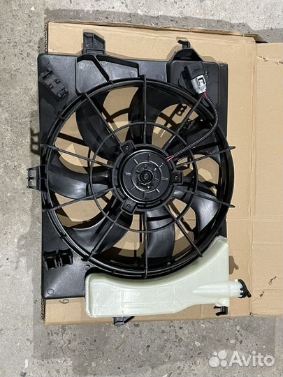 Диффузор в сборе хундай солярис 2011-2017