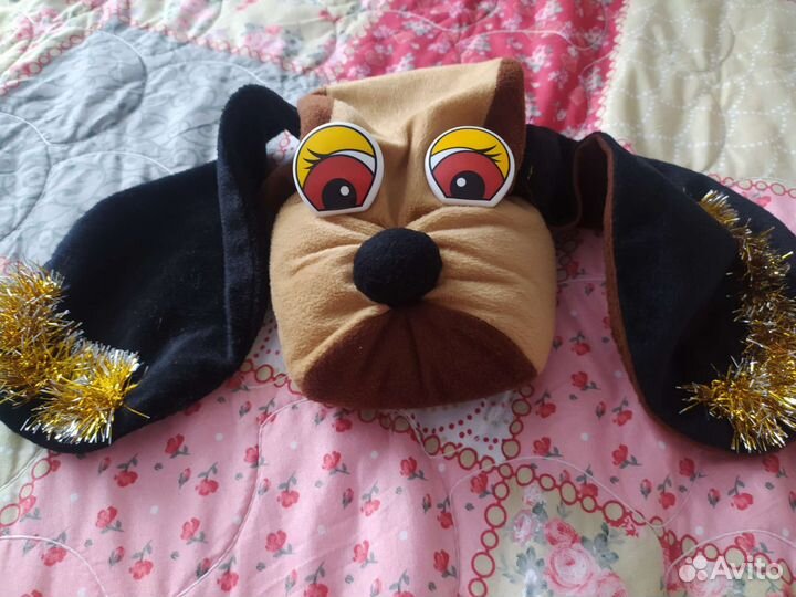 Шапка собака, костюм