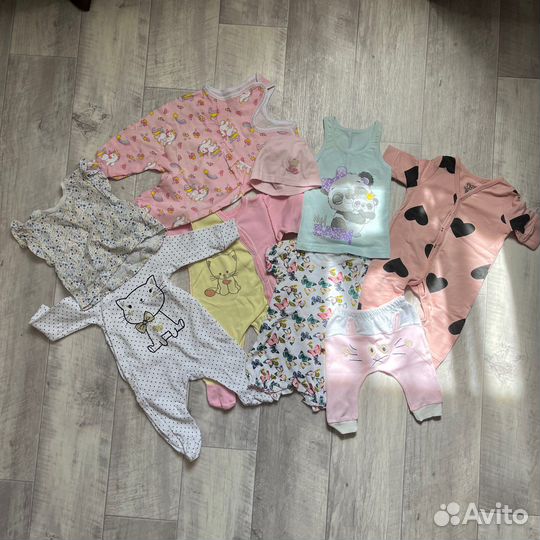 Вещи пакетом на девочку