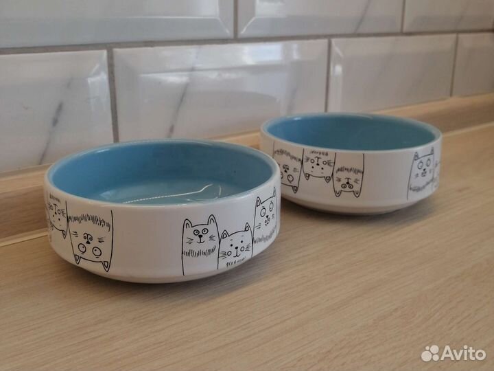 Миски для кошек керамические