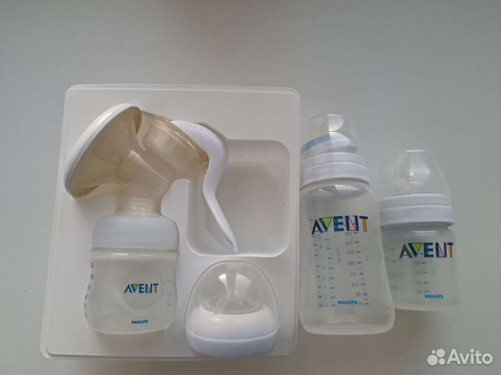 Бутылочки и молокоотсос