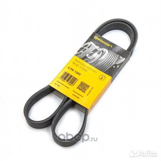 Ремень генератора Renault Logan Sandero /6PK1200