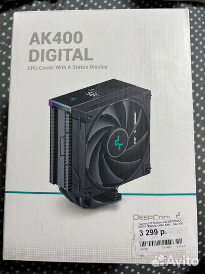 Башенный кулер deepcool ak400