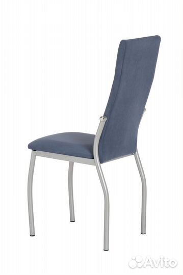 Стул пекин хром/тк. Галакси смарт 30 синий