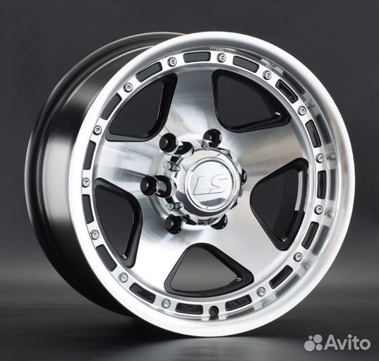 Диск LS wheels 870 8х15 PCD 6х139,7 ET -10 DIA 106