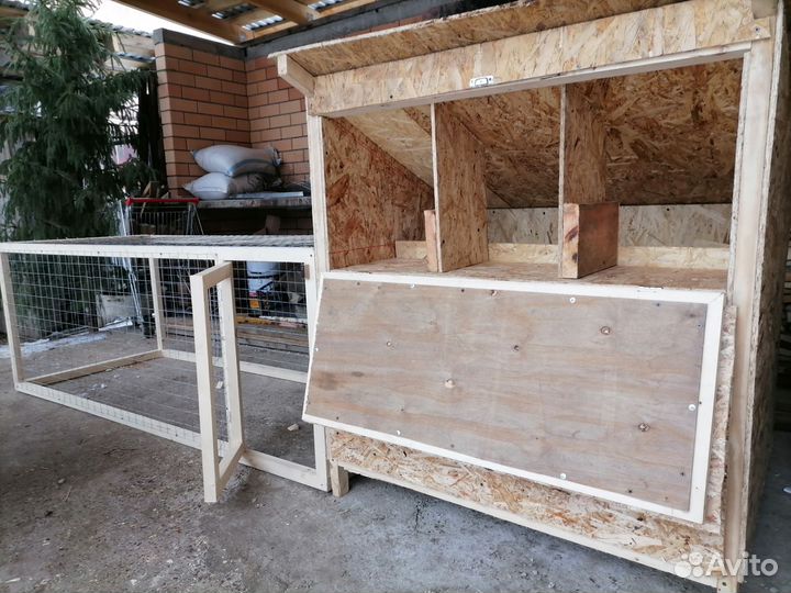 Курятники новые Любой проект