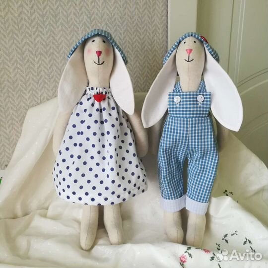 Кукла тильда заяц