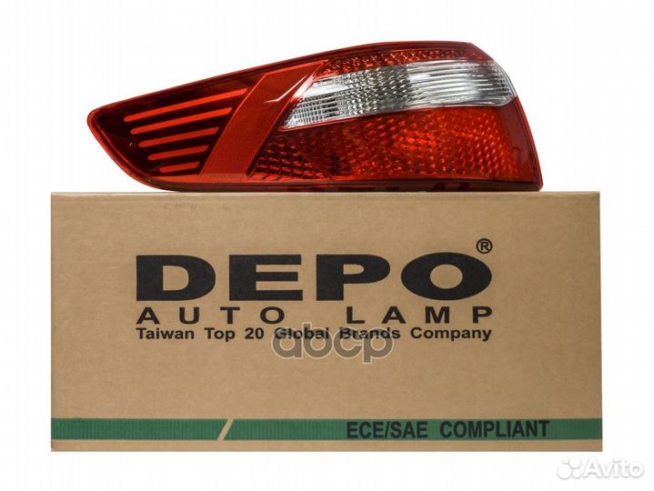 Фонарь задний 123-1904L-UE Depo