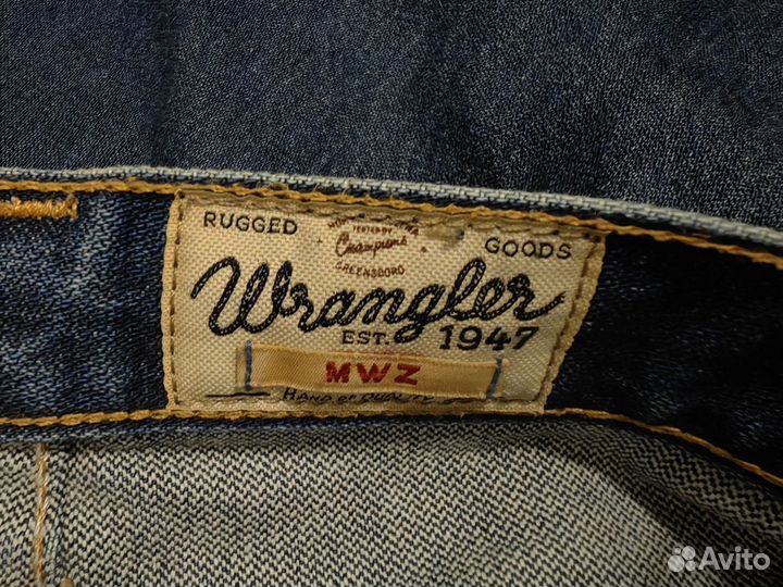 Мужские джинсы wrangler w 38