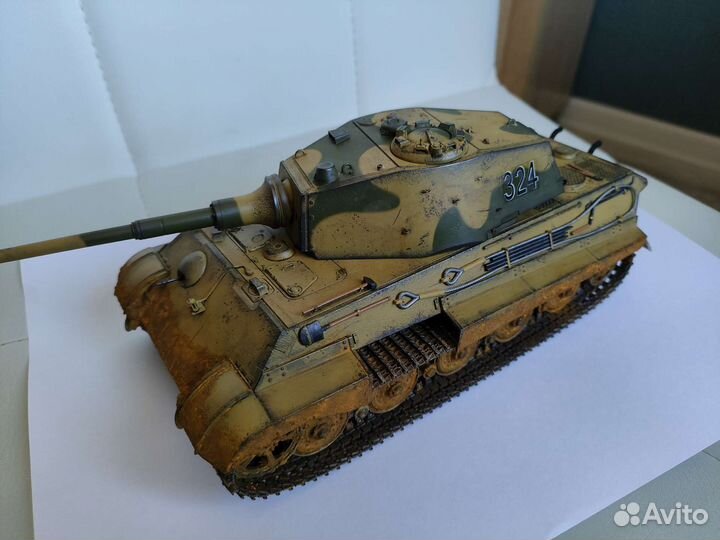 Сборная модель танка King Tiger