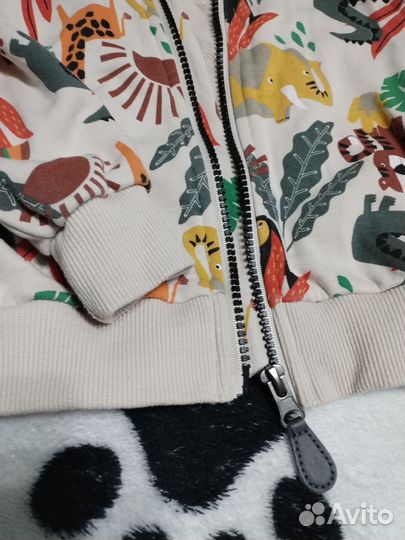 Толстовка с капюшоном для мальчика 74