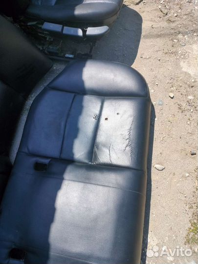 Кожаный салон bmw 5 e39