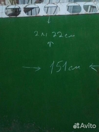 Ворота уличные с калиткой