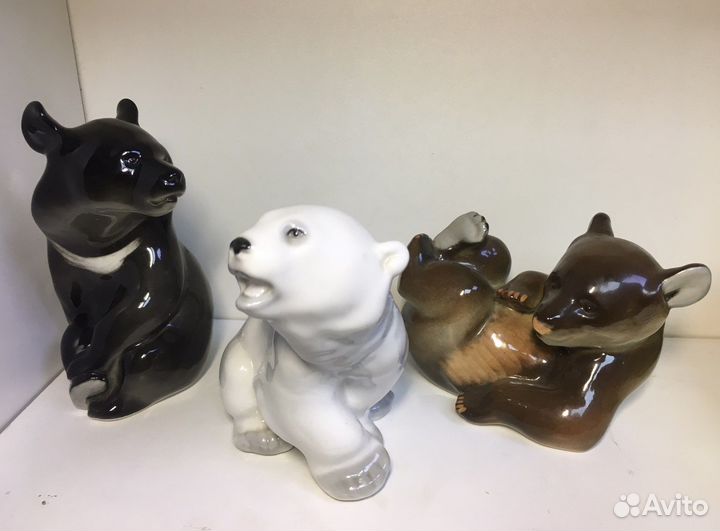 Фарфоровые статуэтки лфз Целые