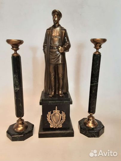 Бюст бронза Дзержинского Ф.Э, бюст В. Высоцкий