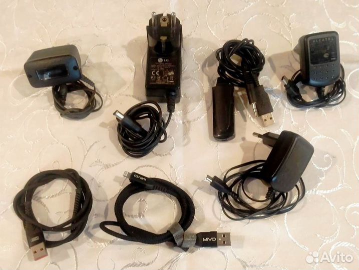 Зарядки, наушники, блоки и др