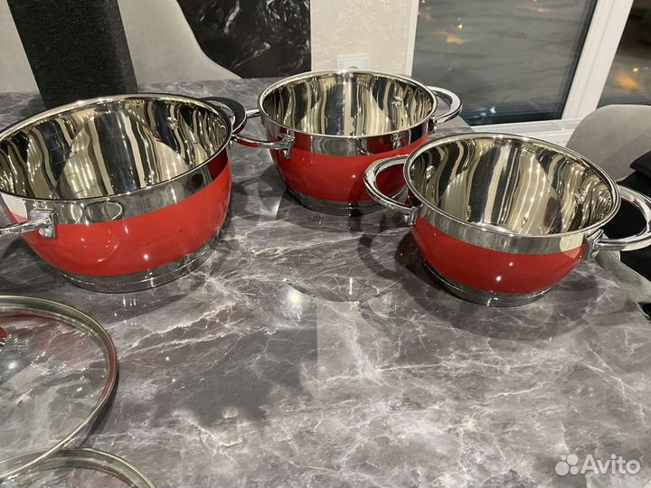 Кастрюля из нержавейки большая