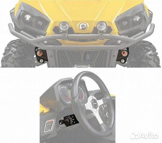 Комплект поворотников Сan am Commander/MAX