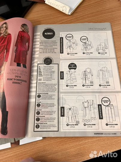 Журналы новые с выкройками Knip